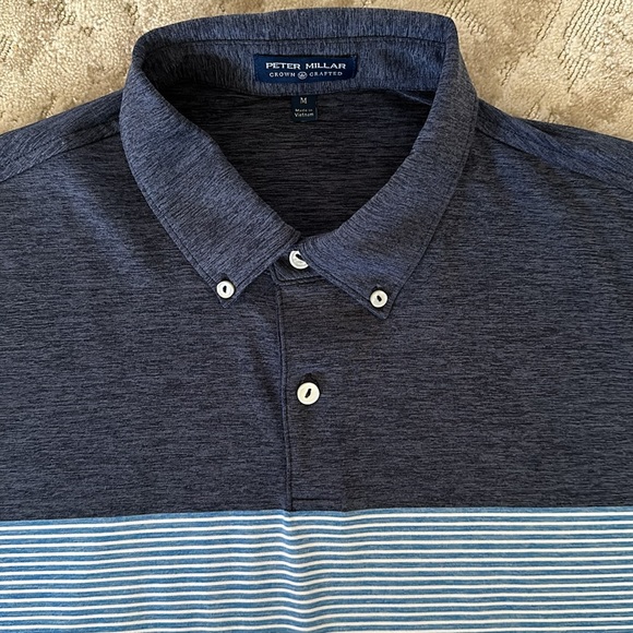 Peter Millar Crown Crafted men’s performance polo- Medium - Picture 2 of 6